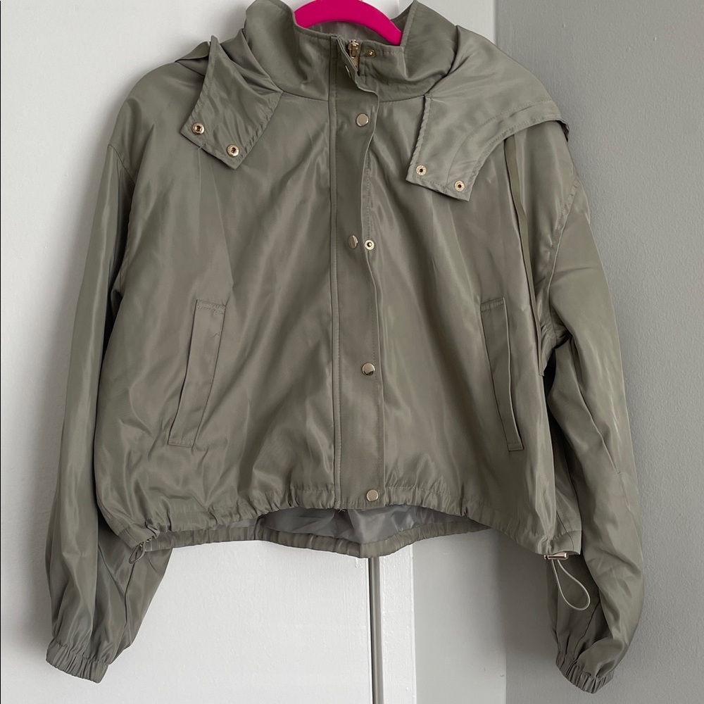 Women's Olive Utility Jacket